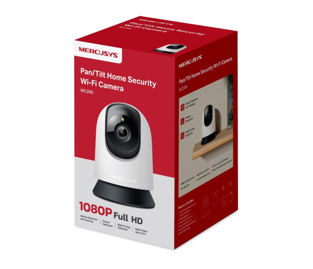 Mercusys MC200 Kamera wewnętrzna 1080p - 1472332 - zdjęcie 2